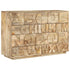 Rustika Rowe -  Alphabet Cabinet with 6 Drawers 120x35x79 cm Solid Mango Wood